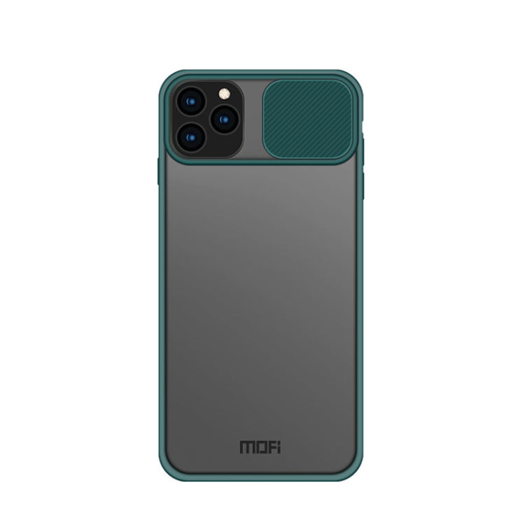 For iPhone 11 Pro MOFI Xing Dun Series Translucent Frosted PC + TPU Privacy Anti-glare Shockproof All-inclusive Protective Case(Green) - iPhone 11 Pro Cases by MOFI | Online Shopping South Africa | PMC TechLife