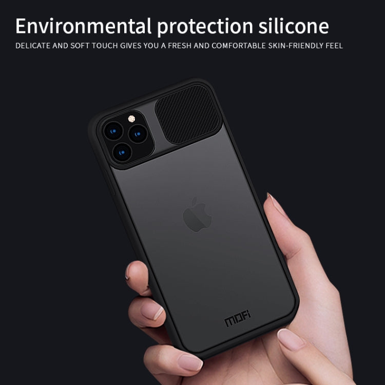 For iPhone 11 Pro MOFI Xing Dun Series Translucent Frosted PC + TPU Privacy Anti-glare Shockproof All-inclusive Protective Case(Green) - iPhone 11 Pro Cases by MOFI | Online Shopping South Africa | PMC TechLife