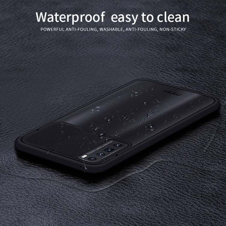 For Huawei nova 7 Pro MOFI Xing Dun Series PC + TPU Anti-peep Waterproof And Anti-drop All-inclusive Protective Shell, Translucent Frosted(Black) - Huawei Cases by MOFI | Online Shopping South Africa | PMC Jewellery