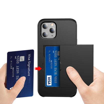 For iPhone 12 mini Shockproof Rugged Armor Protective Case with Card Slot(Dark Blue) - iPhone 12 mini Cases by PMC Jewellery | Online Shopping South Africa | PMC Jewellery