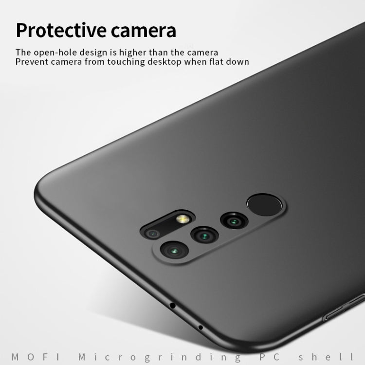 For Xiaomi Redmi 9 MOFI Frosted PC Ultra-thin Hard Case(Red) - Xiaomi Cases by MOFI | Online Shopping South Africa | PMC TechLife | Buy Now Pay Later Mobicred