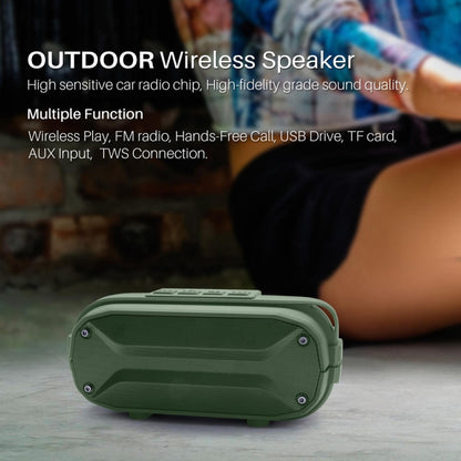 NewRixing NR-3023 Portable Stereo Wireless Bluetooth Speaker, Built-in Microphone, Support TF Card / FM(Black) - Desktop Speaker by NewRixing | Online Shopping South Africa | PMC Jewellery | Buy Now Pay Later Mobicred