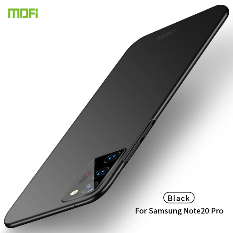 For Samsung Galaxy Note20 Ultra MOFI Frosted PC Ultra-thin Hard Case(Black) - free shipping - PMC TechLife - Order now!