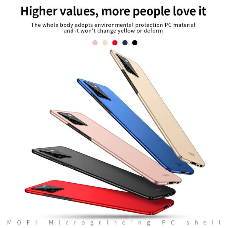 For Samsung Galaxy Note20 Ultra MOFI Frosted PC Ultra-thin Hard Case(Black) - free shipping - PMC TechLife - Order now!