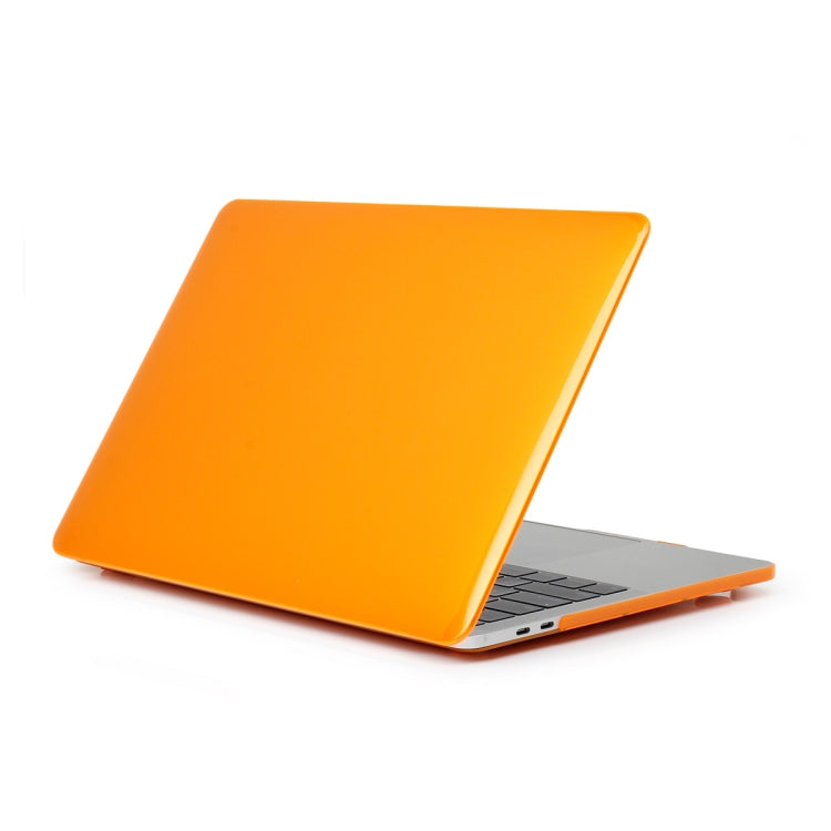 ENKAY Hat-Prince 3 in 1 For MacBook Pro 13 inch A2289 / A2251 (2020) Crystal Hard Shell Protective Case + US Version Ultra-thin TPU Keyboard Protector Cover + Anti-dust Plugs Set(Orange) - free shipping - PMC Jewellery - Order now!