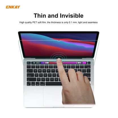 ENKAY Laptop Clear HD PET Screen Protector For MacBook Pro 16 inch A2141 (2019) - Screen Protectors by ENKAY | Online Shopping South Africa | PMC Jewellery | Buy Now Pay Later Mobicred