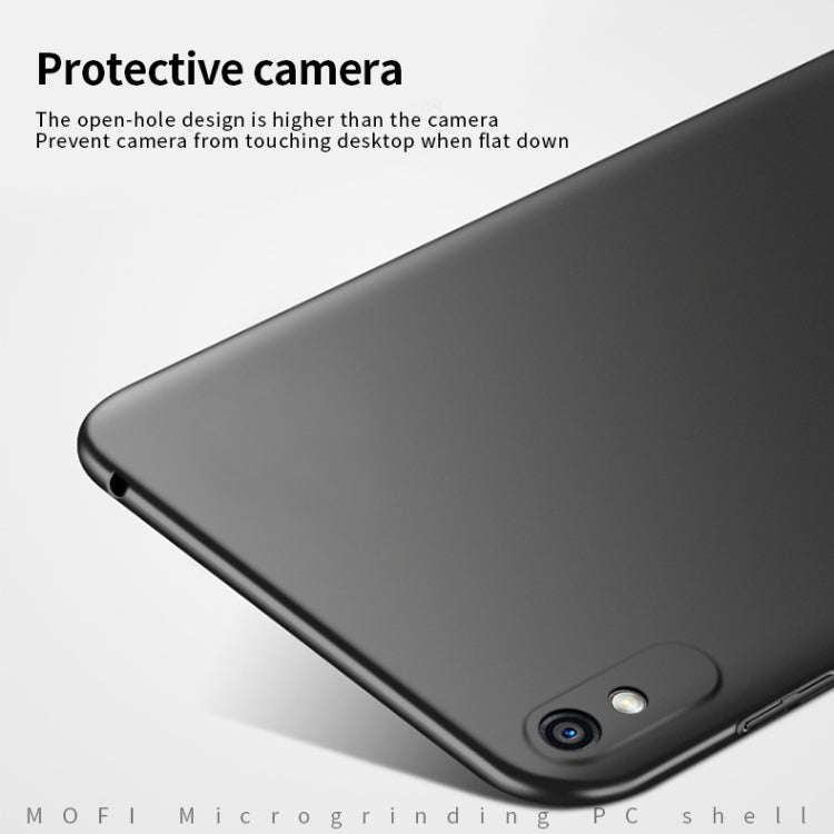 For Xiaomi Redmi 9A MOFI Frosted PC Ultra-thin Hard Case(Black) - Xiaomi Cases by MOFI | Online Shopping South Africa | PMC Jewellery | Buy Now Pay Later Mobicred