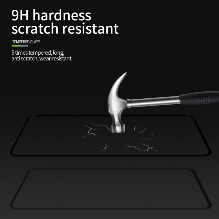 For Samsung Galaxy M31S MOFI 9H 2.5D Full Screen Tempered Glass Film(Black) - Galaxy Tempered Glass by MOFI | Online Shopping South Africa | PMC TechLife