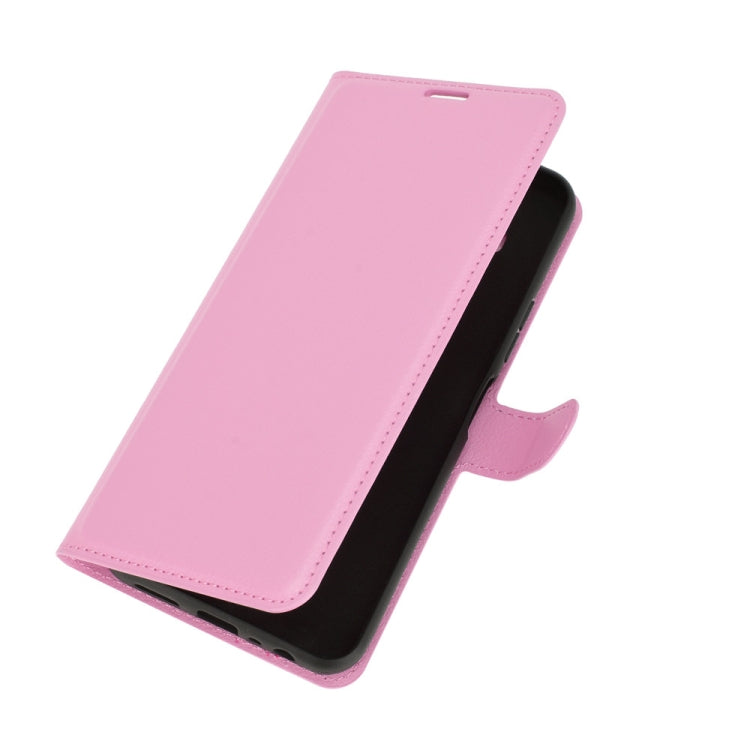 For Nokia 8.3 5G Litchi Texture Horizontal Flip Protective Case with Holder & Card Slots & Wallet(Pink) - Nokia Cases by PMC Jewellery | Online Shopping South Africa | PMC Jewellery | Buy Now Pay Later Mobicred