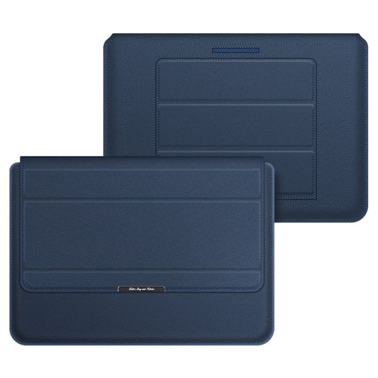 4 in 1 Universal Laptop Holder PU Waterproof Protection Wrist Laptop Bag, Size:13/14inch(Dark blue) - 13.3 inch by PMC Jewellery | Online Shopping South Africa | PMC Jewellery | Buy Now Pay Later Mobicred