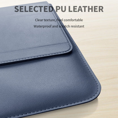 4 in 1 Universal Laptop Holder PU Waterproof Protection Wrist Laptop Bag, Size:15/16inch(Dark blue) - 15 inch by PMC Jewellery | Online Shopping South Africa | PMC Jewellery | Buy Now Pay Later Mobicred