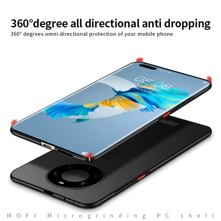 For Huawei Mate 40 Pro MOFI Frosted PC Ultra-thin Hard Case(Black) - Huawei Cases by MOFI | Online Shopping South Africa | PMC TechLife | Buy Now Pay Later Mobicred