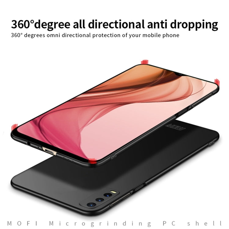 For vivo Y30 MOFI Frosted PC Ultra-thin Hard Case (Black) - vivo Cases by MOFI | Online Shopping South Africa | PMC TechLife