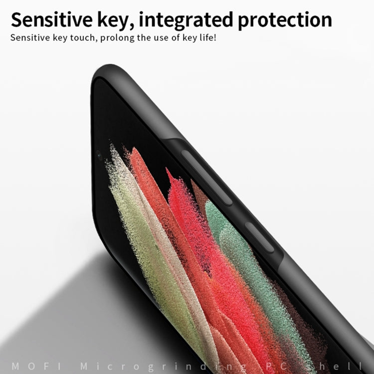 For Samsung Galaxy S21 Ultra 5G MOFI Frosted PC Ultra-thin Hard Case(Red) - Galaxy S21 Ultra 5G Cases by MOFI | Online Shopping South Africa | PMC TechLife | Buy Now Pay Later Mobicred