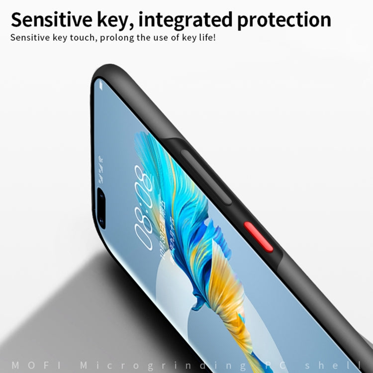 For Huawei Mate 40 Pro+ MOFI Frosted PC Ultra-thin Hard Case(Black) - Huawei Cases by MOFI | Online Shopping South Africa | PMC TechLife | Buy Now Pay Later Mobicred