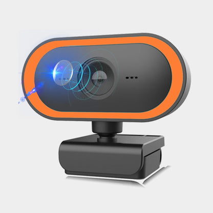 C11 2K Picture Quality HD Without Distortion 360 Degrees Rotate Built-in Microphone Sound Clear Webcams with Tripod(Orange) - HD Camera by PMC Jewellery | Online Shopping South Africa | PMC Jewellery | Buy Now Pay Later Mobicred