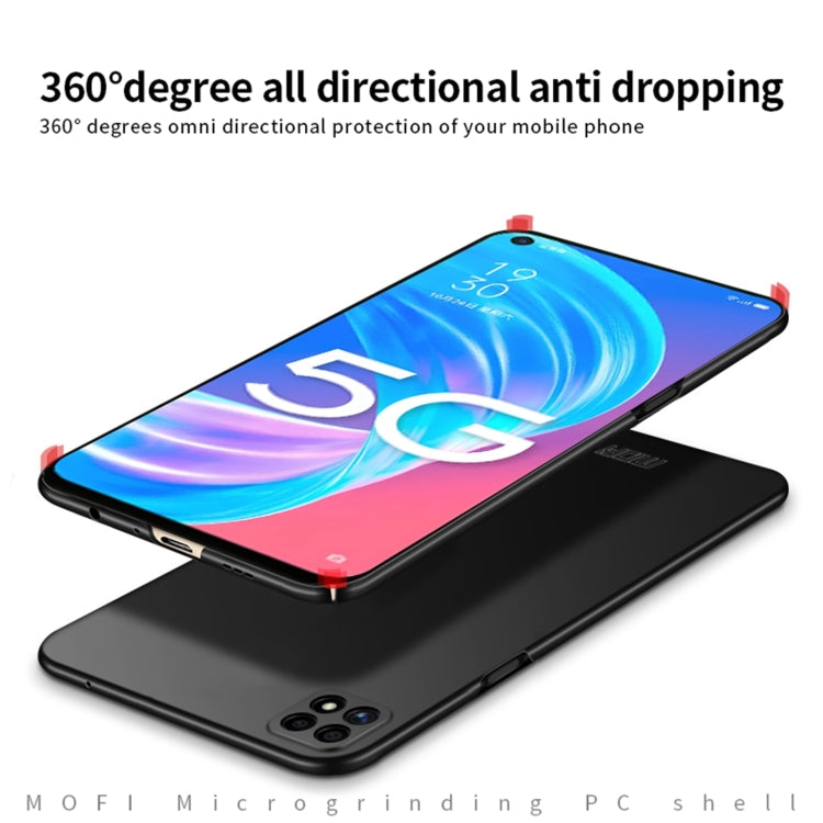 For OPPO A72 MOFI Frosted PC Ultra-thin Hard Case(Rose Gold) - free shipping - PMC TechLife - Order now!