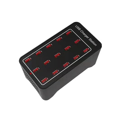 XLD-A7 100W 15 USB Ports Fast Charger Station Smart Charger, AC 110-240V, Plug Size:US Plug - Multifunction Charger by PMC Jewellery | Online Shopping South Africa | PMC Jewellery | Buy Now Pay Later Mobicred