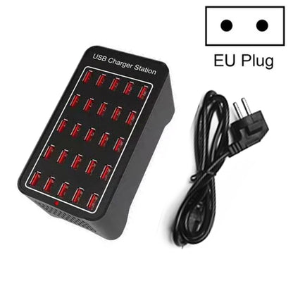 150W 25 USB Ports Fast Charger Station Smart Charger, AC 110-240V, Plug Size:EU Plug - Multifunction Charger by PMC Jewellery | Online Shopping South Africa | PMC Jewellery | Buy Now Pay Later Mobicred