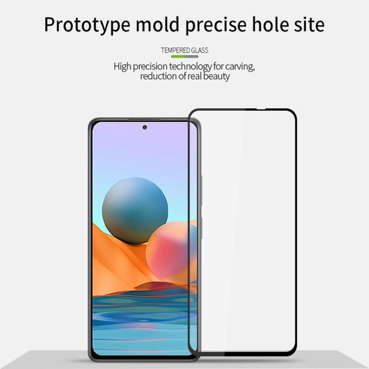 For Redmi Note 10 Pro / Note 10 Pro Max MOFI 9H 2.5D Full Screen Tempered Glass Film(Black) - free shipping - PMC TechLife - Order now!