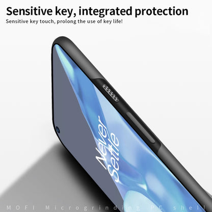 For OnePlus 9 Pro MOFI Frosted PC Ultra-thin Hard Case(Black) - OnePlus Cases by MOFI | Online Shopping South Africa | PMC Jewellery