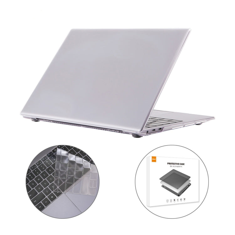 ENKAY for Huawei MateBook X Pro US Version 2 in 1 Crystal Protective Case with TPU Keyboard Film(Transparent) - Screen & Keyboard Cover by ENKAY | Online Shopping South Africa | PMC Jewellery | Buy Now Pay Later Mobicred