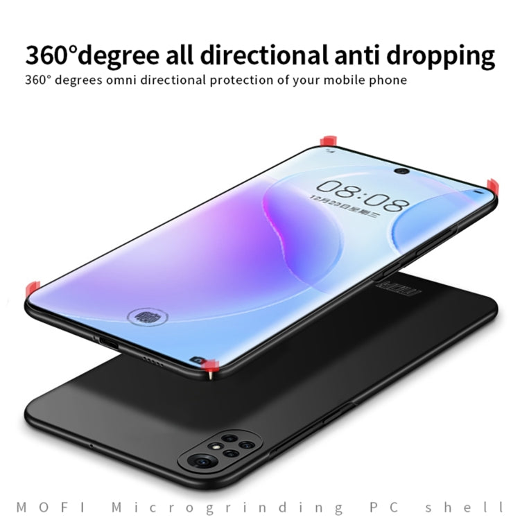 For Huawei Nova 8 MOFI Frosted PC Ultra-thin Hard Case(Red) - Huawei Cases by MOFI | Online Shopping South Africa | PMC TechLife | Buy Now Pay Later Mobicred