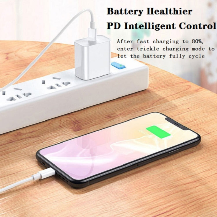 20W PD 3.0 Travel Fast Charger Power Adapter with USB-C / Type-C to Type-C Fast Charge Data Cable, AU Plug(2m) - USB Charger by PMC Jewellery | Online Shopping South Africa | PMC Jewellery | Buy Now Pay Later Mobicred