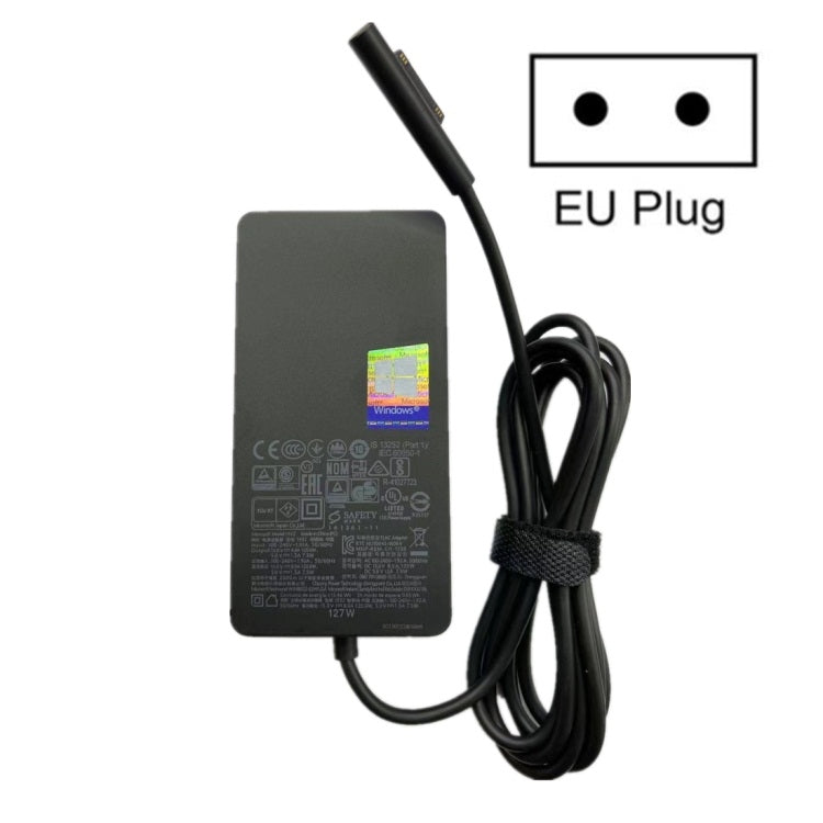 For Microsoft Surface Book 3 1932 127W 15V 8A  AC Adapter Charger, The plug specification:EU Plug - For Microsoft by PMC Jewellery | Online Shopping South Africa | PMC Jewellery | Buy Now Pay Later Mobicred