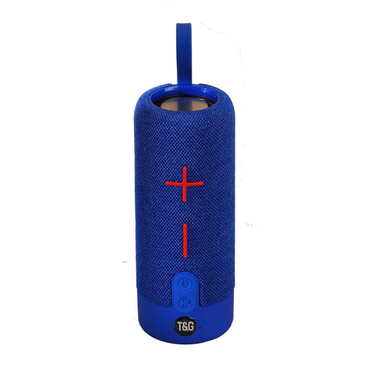 T&G TG619 Portable Bluetooth Wireless Speaker Waterproof Outdoor Bass Subwoofer Support AUX TF USB(Blue) - Desktop Speaker by T&G | Online Shopping South Africa | PMC Jewellery | Buy Now Pay Later Mobicred