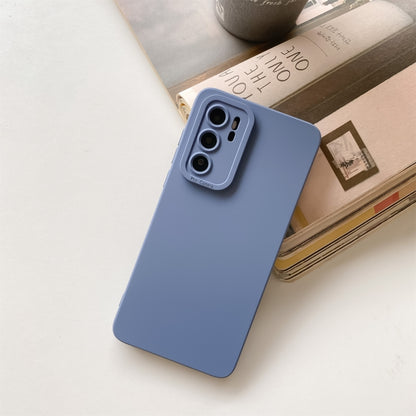 For Huawei P30 Pro Straight Side Liquid Silicone Phone Case(Blue) - Huawei Cases by PMC Jewellery | Online Shopping South Africa | PMC Jewellery