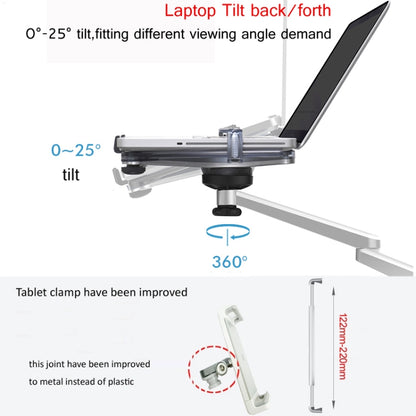 OA-1S 360 Degrees Rotation Arm Aluminum Alloy Tablet Laptop Stand - Laptop Stand by PMC Jewellery | Online Shopping South Africa | PMC Jewellery | Buy Now Pay Later Mobicred