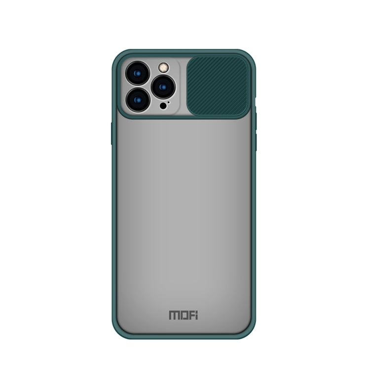 For iPhone 13 Pro Max MOFI Translucent Frosted PC + TPU Phone Case(Green) - iPhone 13 Cases by MOFI | Online Shopping South Africa | PMC Jewellery | Buy Now Pay Later Mobicred