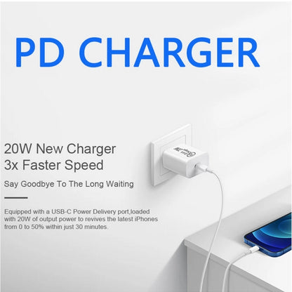 AU-20W PD USB-C / Type-C Travel Charger for Mobile Phone, AU Plug - USB Charger by PMC Jewellery | Online Shopping South Africa | PMC Jewellery | Buy Now Pay Later Mobicred