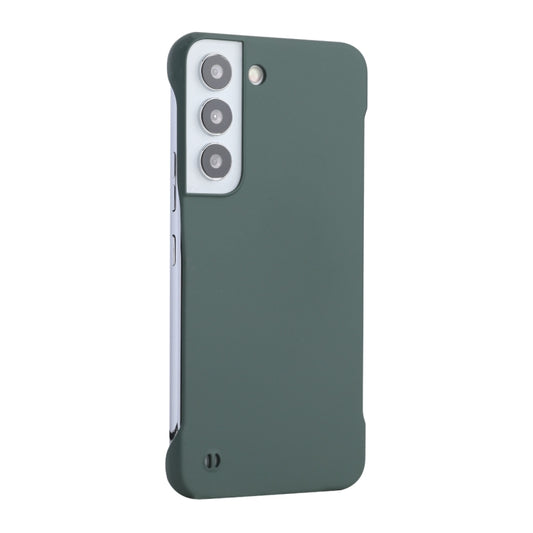 For Samsung Galaxy S22 5G ENKAY Matte Frameless Hard PC Case(Dark Green) - Galaxy S22 5G Cases by ENKAY | Online Shopping South Africa | PMC Jewellery | Buy Now Pay Later Mobicred