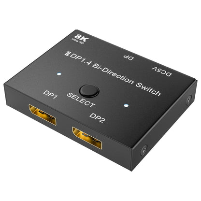 8K DP 1.4 Bi-Direction Switch -  by PMC Jewellery | Online Shopping South Africa | PMC Jewellery | Buy Now Pay Later Mobicred