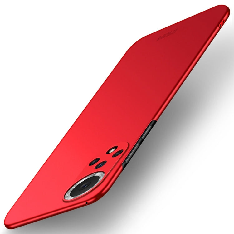 For Huawei Nova 9 MOFI Frosted PC Ultra-thin Hard Phone Case(Red) - Huawei Cases by MOFI | Online Shopping South Africa | PMC TechLife | Buy Now Pay Later Mobicred