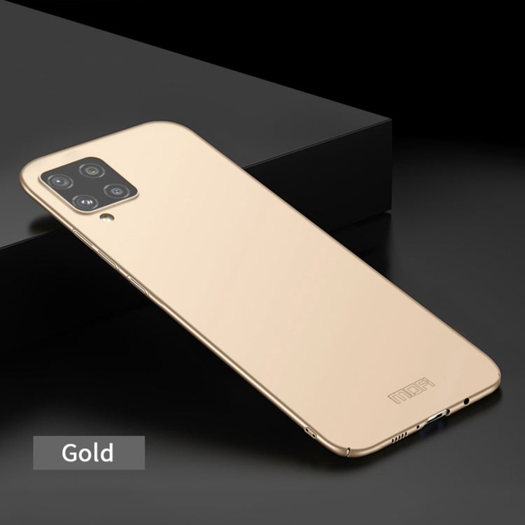 For Samsung Galaxy A42 5G / M42 5G MOFI Frosted PC Ultra-thin Hard Phone Case(Gold) - Galaxy Phone Cases by MOFI | Online Shopping South Africa | PMC Jewellery