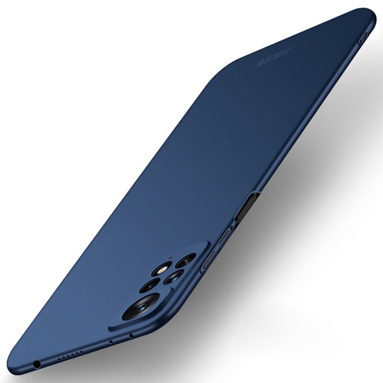 For Xiaomi Redmi Note 11 Global MOFI Frosted PC Ultra-thin Hard  Phone Case(Blue) - Xiaomi Cases by MOFI | Online Shopping South Africa | PMC TechLife