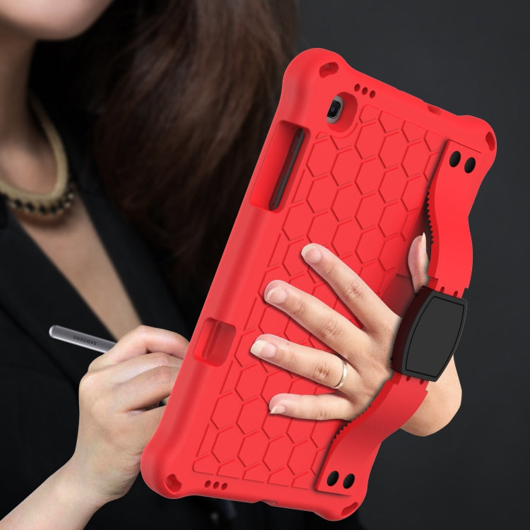 For Lenovo X306 / X606 / K10 Honeycomb EVA + PC Shockproof Tablet Case with Strap(Red+Black) - free shipping - PMC TechLife - Order now!