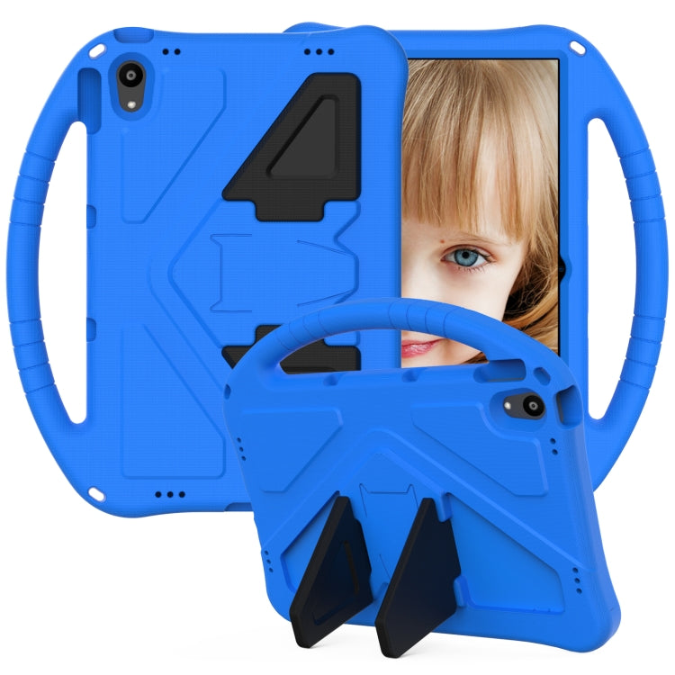 For Motorola Moto Tab G70 EVA Shockproof Tablet Case with Holder(Blue) - Others by PMC TechLife | Online Shopping South Africa | PMC TechLife | Buy Now Pay Later Mobicred