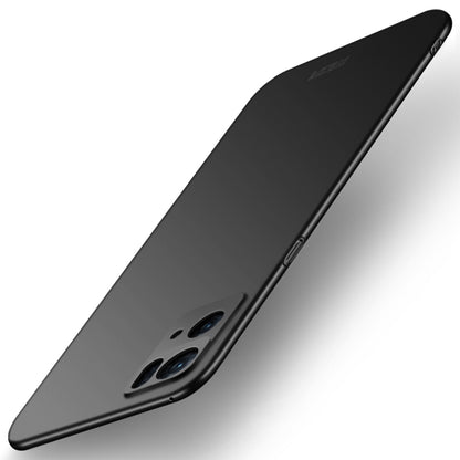 For OPPO Reno7 Pro MOFI Frosted PC Ultra-thin Hard Case(Black) - OPPO Cases by MOFI | Online Shopping South Africa | PMC Jewellery