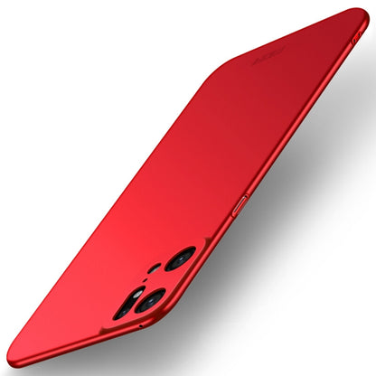 For OPPO Find X5 Pro MOFI Frosted PC Ultra-thin Hard Case(Red) -  by MOFI | Online Shopping South Africa | PMC Jewellery