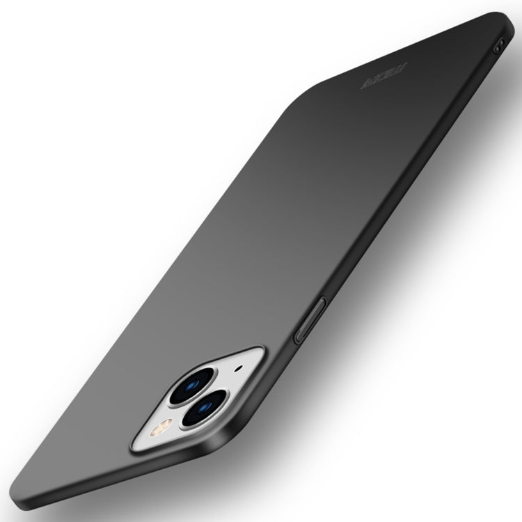 For iPhone 14 MOFI Frosted PC Ultra-thin Hard Case (Black) - iPhone 14 Cases by MOFI | Online Shopping South Africa | PMC Jewellery