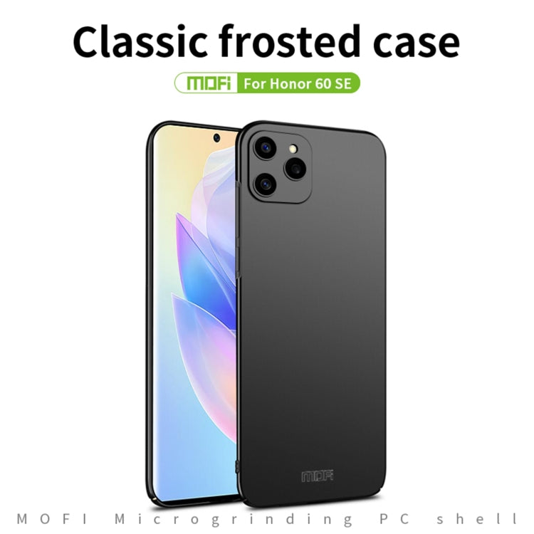 For Honor 60 SE MOFI Frosted PC Ultra-thin Hard Case(Gold) - Honor Cases by MOFI | Online Shopping South Africa | PMC TechLife