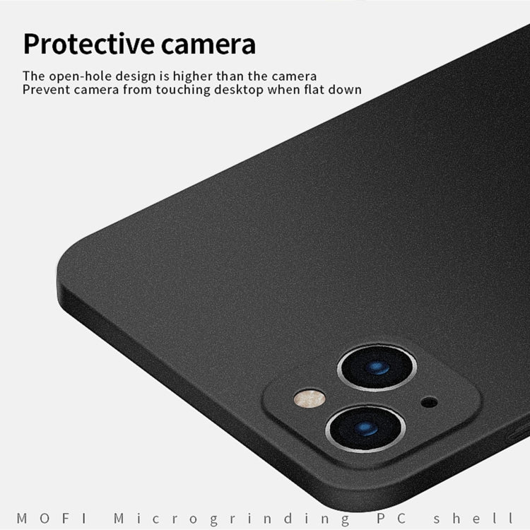 For iPhone 14 Plus  MOFI Fandun Series Frosted PC Ultra-thin Phone Case(Green) - free shipping - PMC TechLife - Order now!