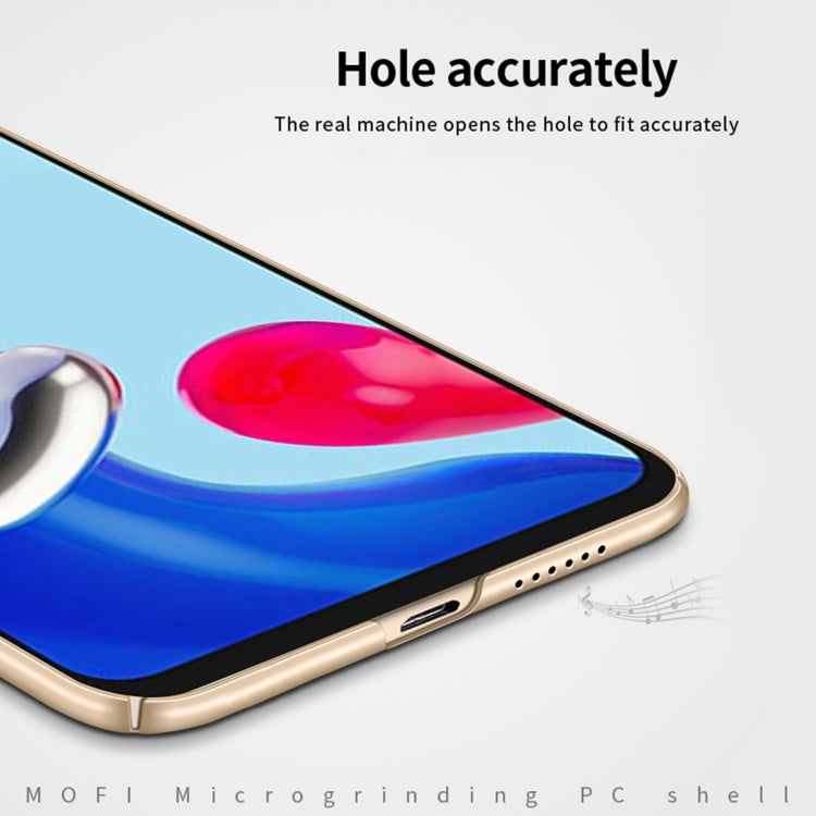 For Xiaomi Redmi Note 11E Pro MOFI Frosted PC Ultra-thin Hard Case(Rose Gold) - Xiaomi Cases by MOFI | Online Shopping South Africa | PMC TechLife | Buy Now Pay Later Mobicred
