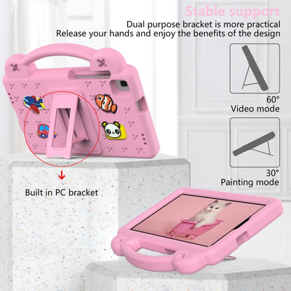 For Huawei MediaPad M3 Lite 8.0 Handle Kickstand Children EVA Shockproof Tablet Case(Pink) - Huawei by PMC Jewellery | Online Shopping South Africa | PMC Jewellery