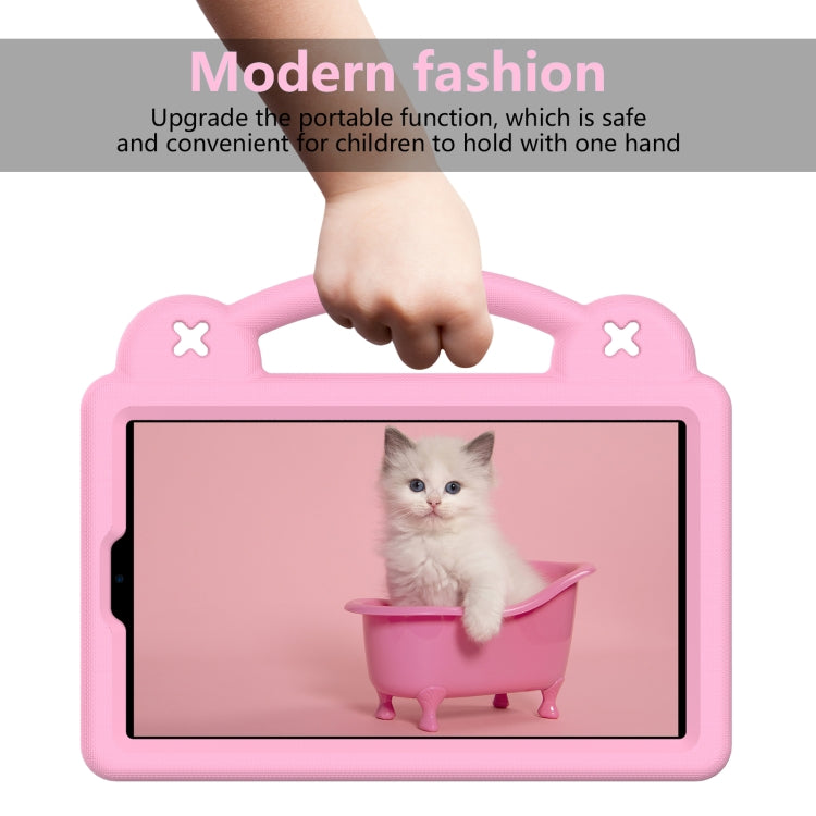 For Huawei MediaPad M5 8.4 Handle Kickstand Children EVA Shockproof Tablet Case(Pink) - Huawei by PMC TechLife | Online Shopping South Africa | PMC TechLife | Buy Now Pay Later Mobicred