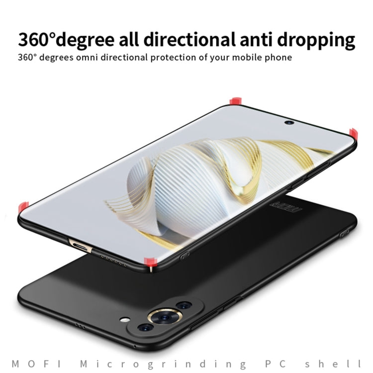 For Huawei Nova 10 Pro MOFI Frosted PC Ultra-thin Hard Case(Red) - Huawei Cases by MOFI | Online Shopping South Africa | PMC TechLife | Buy Now Pay Later Mobicred